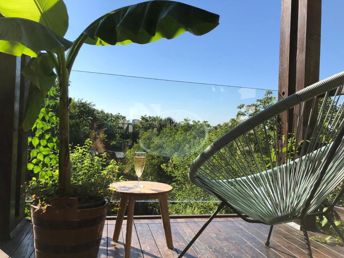 Pergola House In A Green Oasis With Fantastic View Apartman Pétervárad Kültér fotó